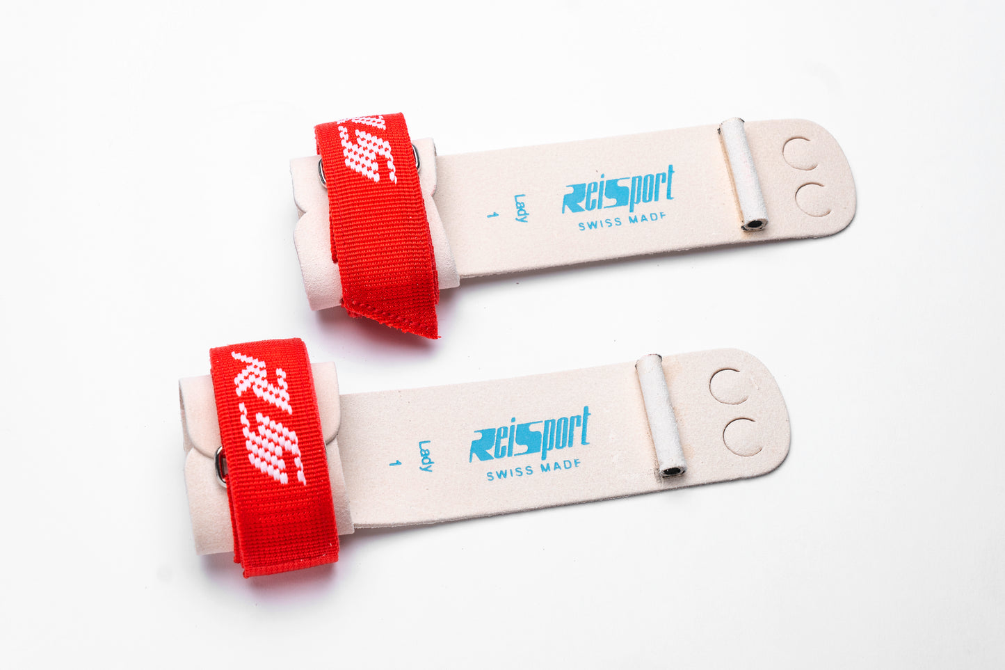 Reisport Stufenbarrenriemchen Velcro, 2-loch rot