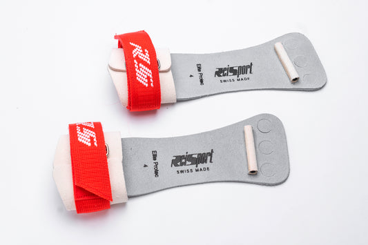 Reisport ELITE PROTEC Reckriemchen, 3-loch, rot