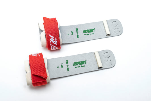 Reisport ELITE PROTEC Stufenbarrenriemchen, 2-loch, rot